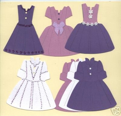 Dresses - one cut, many styles x 8